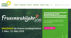 Desktop Screenshot of gruene-fraktion-bayern.de